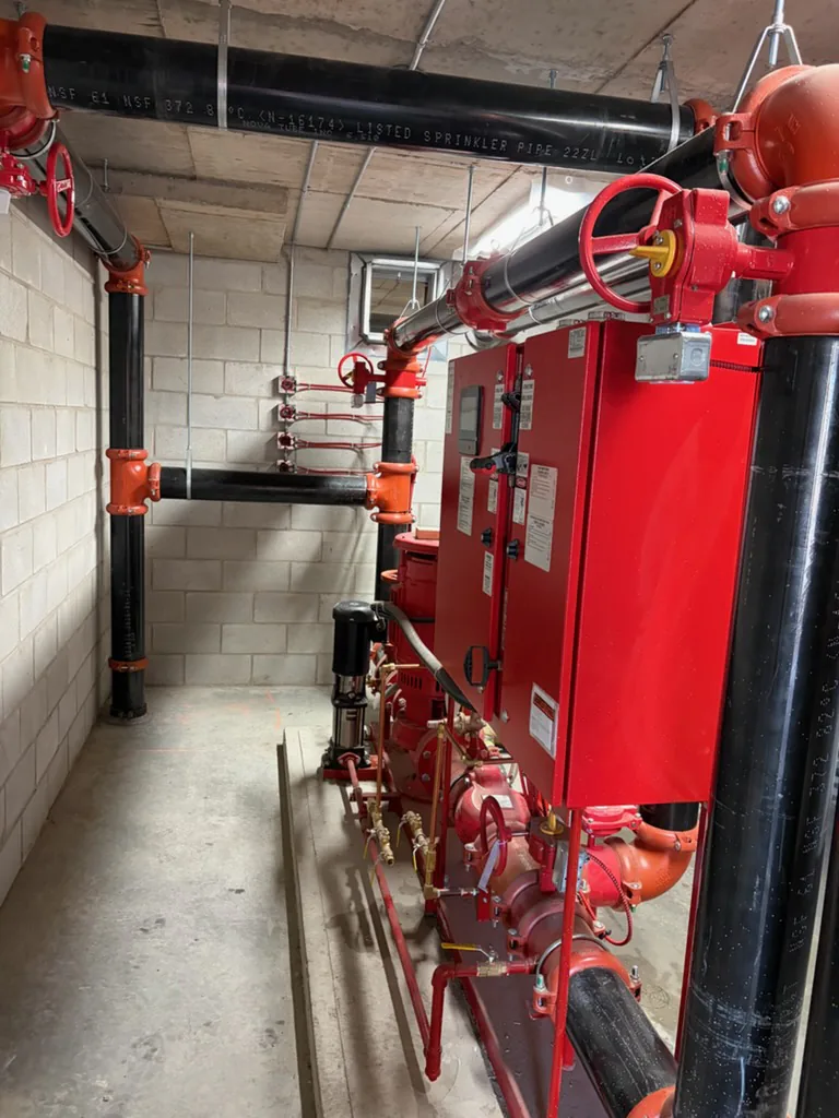 Sprinkler system installation by Gicleurs Andan